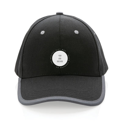 Brushed Recycled Cotton 6 panel Contrast cap Headwear The Ethical Gift Box (DEV SITE)   