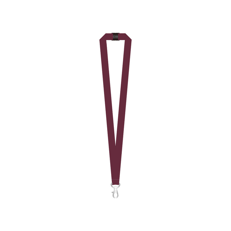 Custom Printed rPET Lanyard Promotional The Ethical Gift Box (DEV SITE) Burgundy  