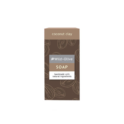 Coconut Clay Soap - 50g Grab & Go Wild Olive   
