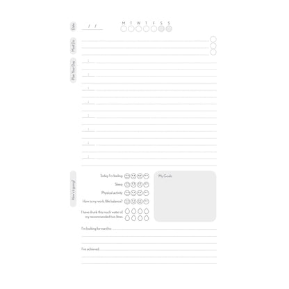 Cafeco Recycled A5 Wellness Journal Notebooks & Pens The Ethical Gift Box (DEV SITE)   