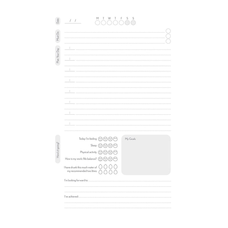 Cafeco Recycled A5 Wellness Journal Notebooks & Pens The Ethical Gift Box (DEV SITE)   