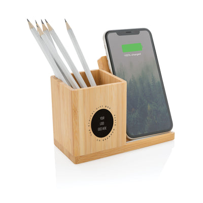 Bamboo 10W Wireless Charger Tech The Ethical Gift Box (DEV SITE)   