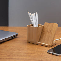 Bamboo 10W Wireless Charger Tech The Ethical Gift Box (DEV SITE)    thumbnail