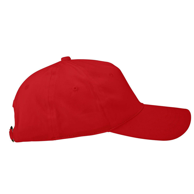 Fairtrade & Organic Cotton 5 Panel Cap Headwear The Ethical Gift Box (DEV SITE) Red  