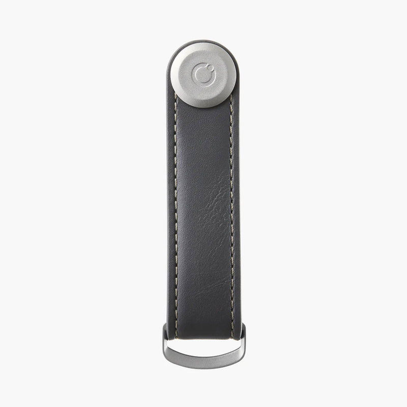 Key Organiser - Leather Accessories The Ethical Gift Box (DEV SITE) Charcoal / Grey Stitching  