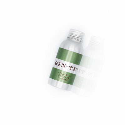 Gin In A Tin Miniatures 3.5cl Drinks The Ethical Gift Box (DEV SITE) Cinnamon & Rhubarb  