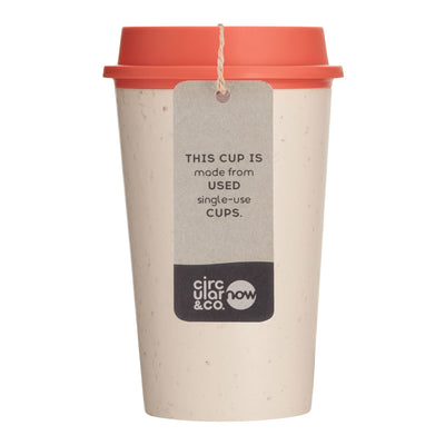 Circular & Co Reusable Now Cup 340ml Coffee Mugs & Tumblers The Ethical Gift Box (DEV SITE) Caught Out Coral  