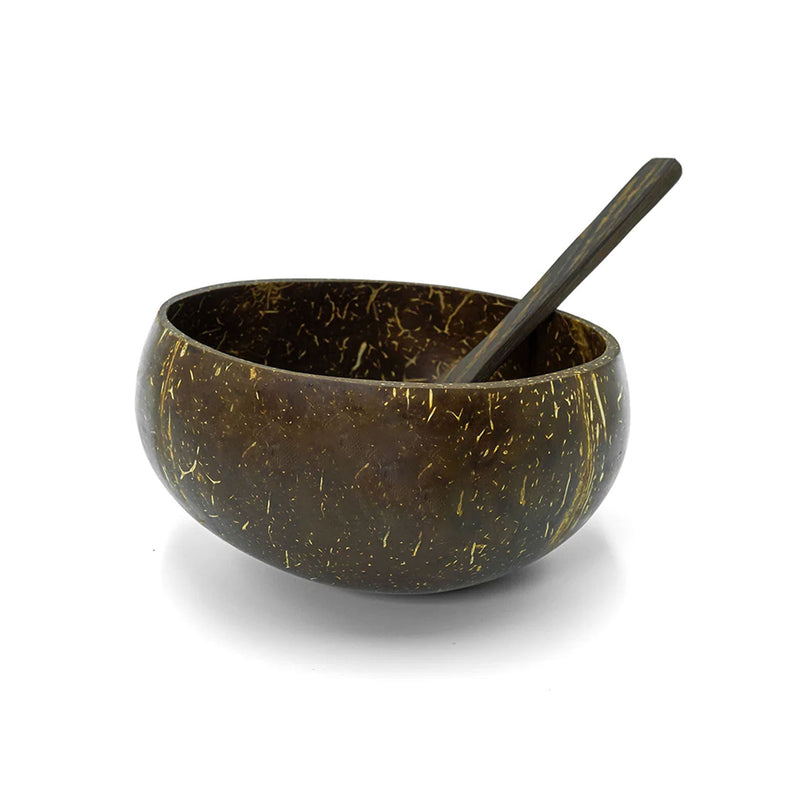 Coconut Bowl with Reclaimed Spoon Lifestyle The Ethical Gift Box (DEV SITE) Classic  