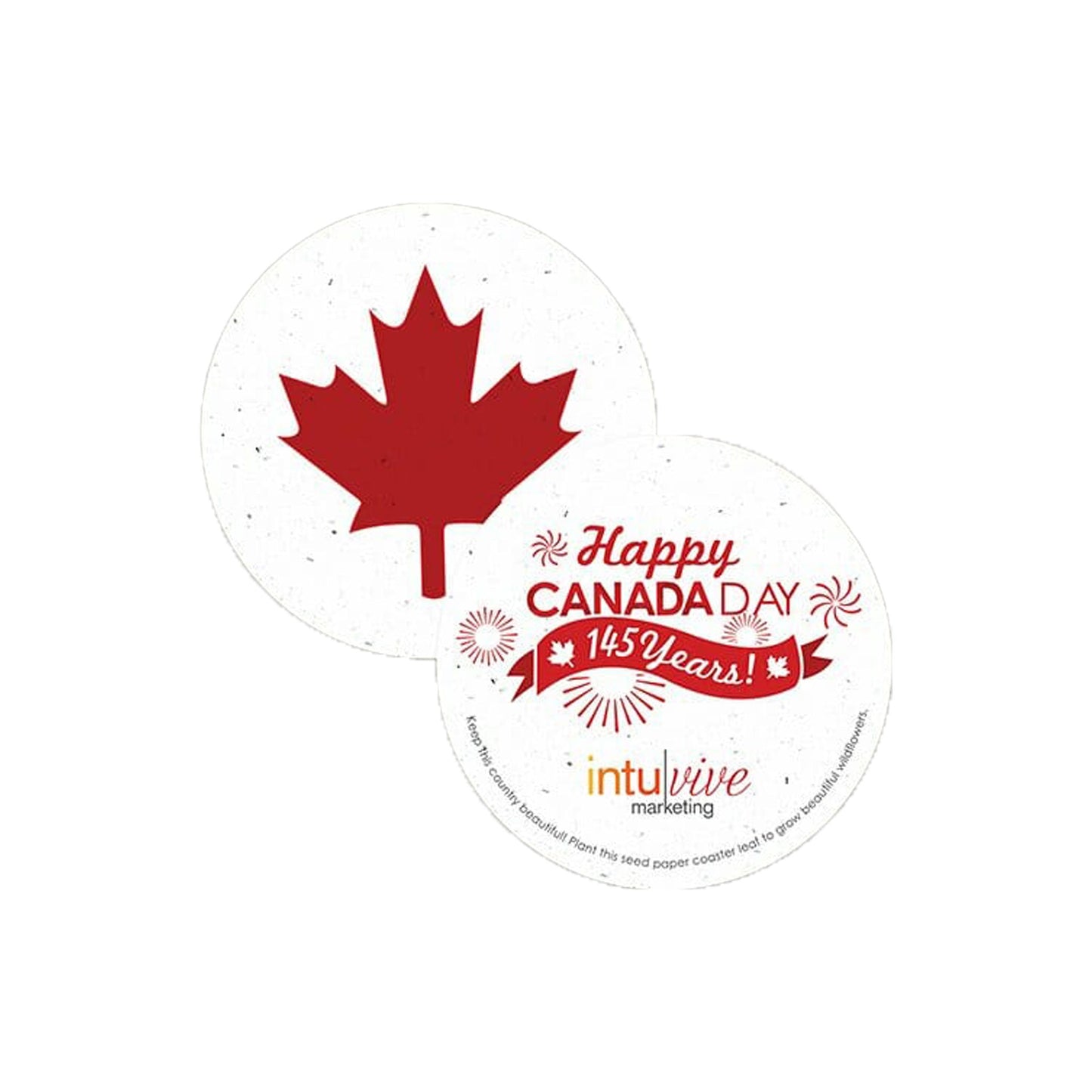 Seedpaper Coaster Promotional The Ethical Gift Box (DEV SITE)   