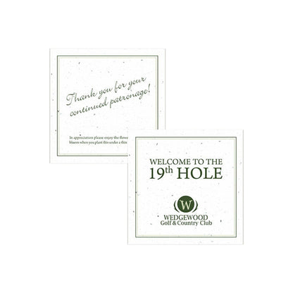 Seedpaper Coaster Promotional The Ethical Gift Box (DEV SITE)   