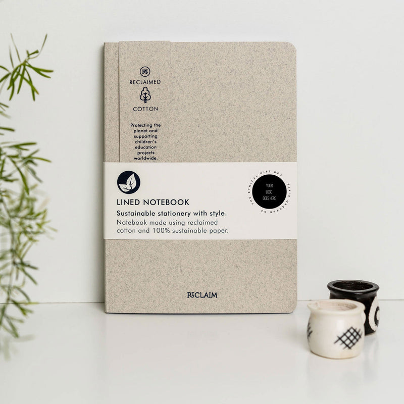 Reclaim A5 Notebook - Lined Notebooks & Pens The Ethical Gift Box (DEV SITE)   