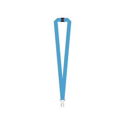 Custom Printed Bamboo Lanyard Promotional The Ethical Gift Box (DEV SITE) Cyan  