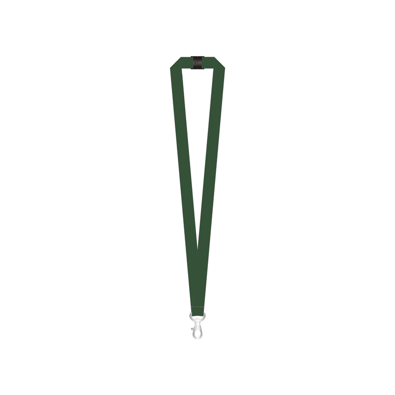Custom Printed rPET Lanyard Promotional The Ethical Gift Box (DEV SITE) Dark Green  