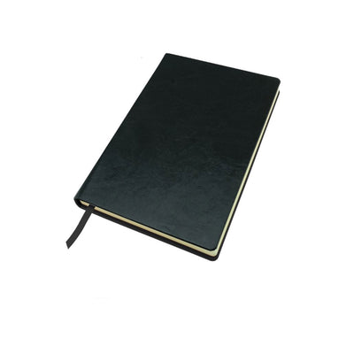 Distressed Leather A5 Casebound Notebook Notebooks & Pens The Ethical Gift Box (DEV SITE) Black  