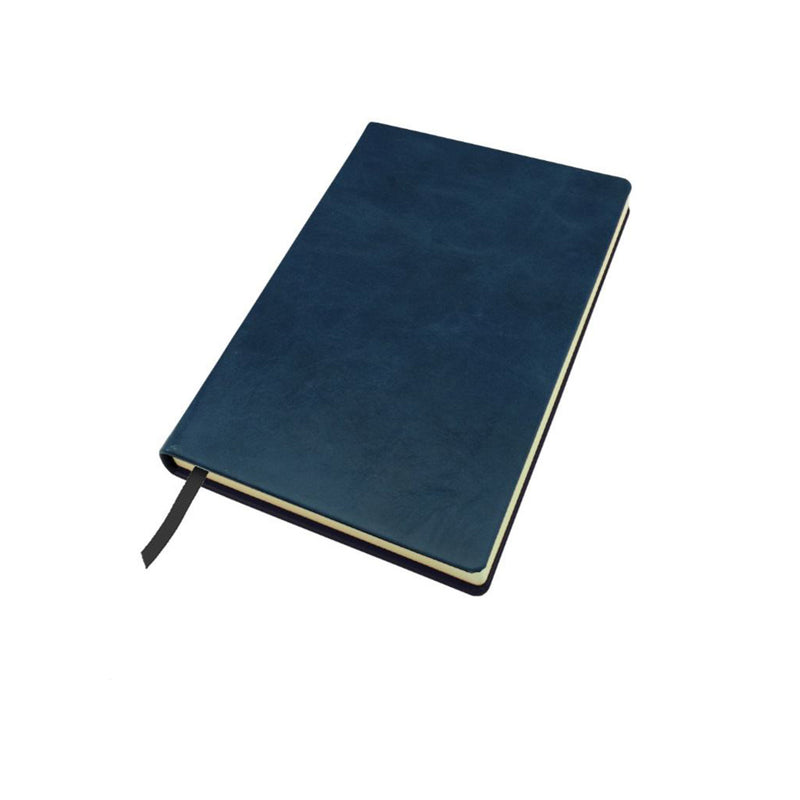 Distressed Leather A5 Casebound Notebook Notebooks & Pens The Ethical Gift Box (DEV SITE) Cobalt Blue  
