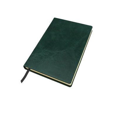 Distressed Leather A5 Casebound Notebook Notebooks & Pens The Ethical Gift Box (DEV SITE) Ivy Green  