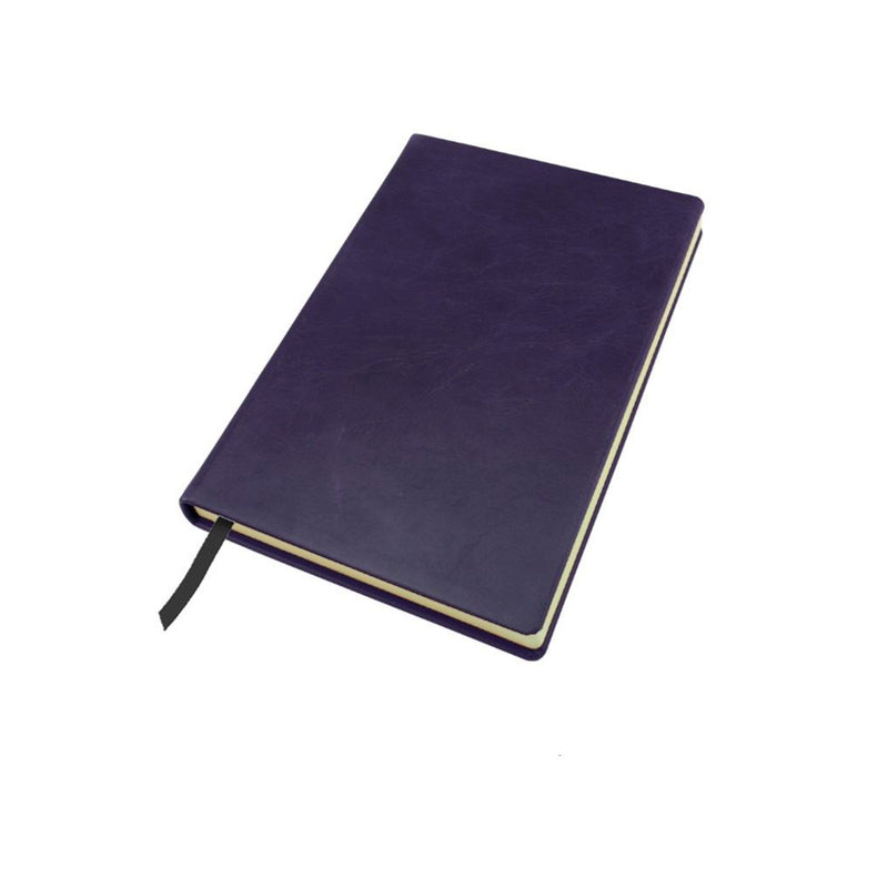 Distressed Leather A5 Casebound Notebook Notebooks & Pens The Ethical Gift Box (DEV SITE) Slate Blue  
