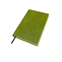 Distressed Leather A5 Casebound Notebook Notebooks & Pens The Ethical Gift Box (DEV SITE) Spring Green   thumbnail