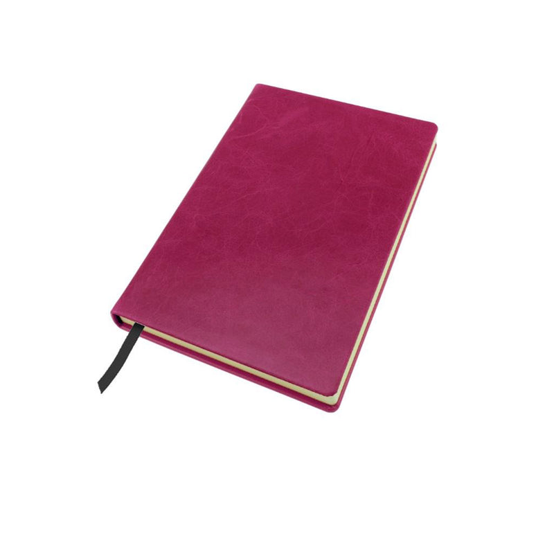 Distressed Leather A5 Casebound Notebook Notebooks & Pens The Ethical Gift Box (DEV SITE) Violet Purple  