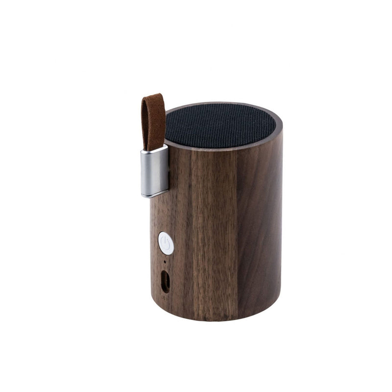 Drum Light Bluetooth Speaker Tech The Ethical Gift Box (DEV SITE) American Walnut  
