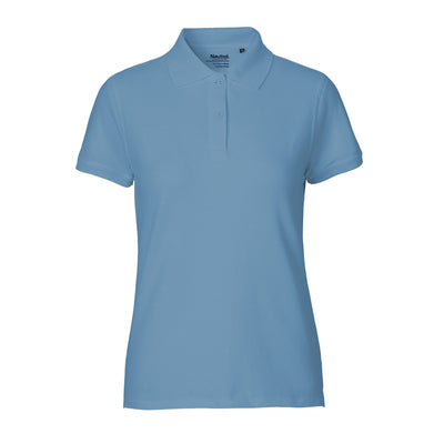 Ladies Classic Organic Cotton Polo Tops & Tees The Ethical Gift Box (DEV SITE) Dusty Indigo XS 