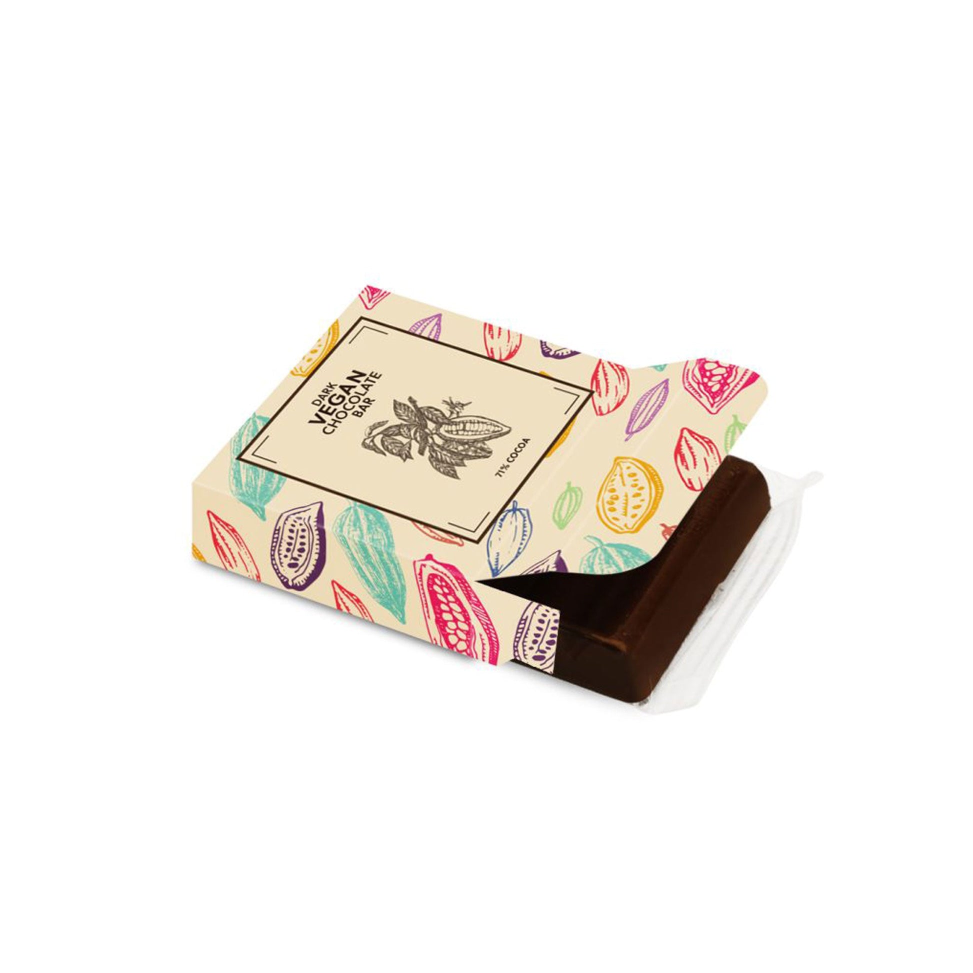 Dark Chocolate 71% Cocoa - 19g Confectionery The Ethical Gift Box (DEV SITE)   