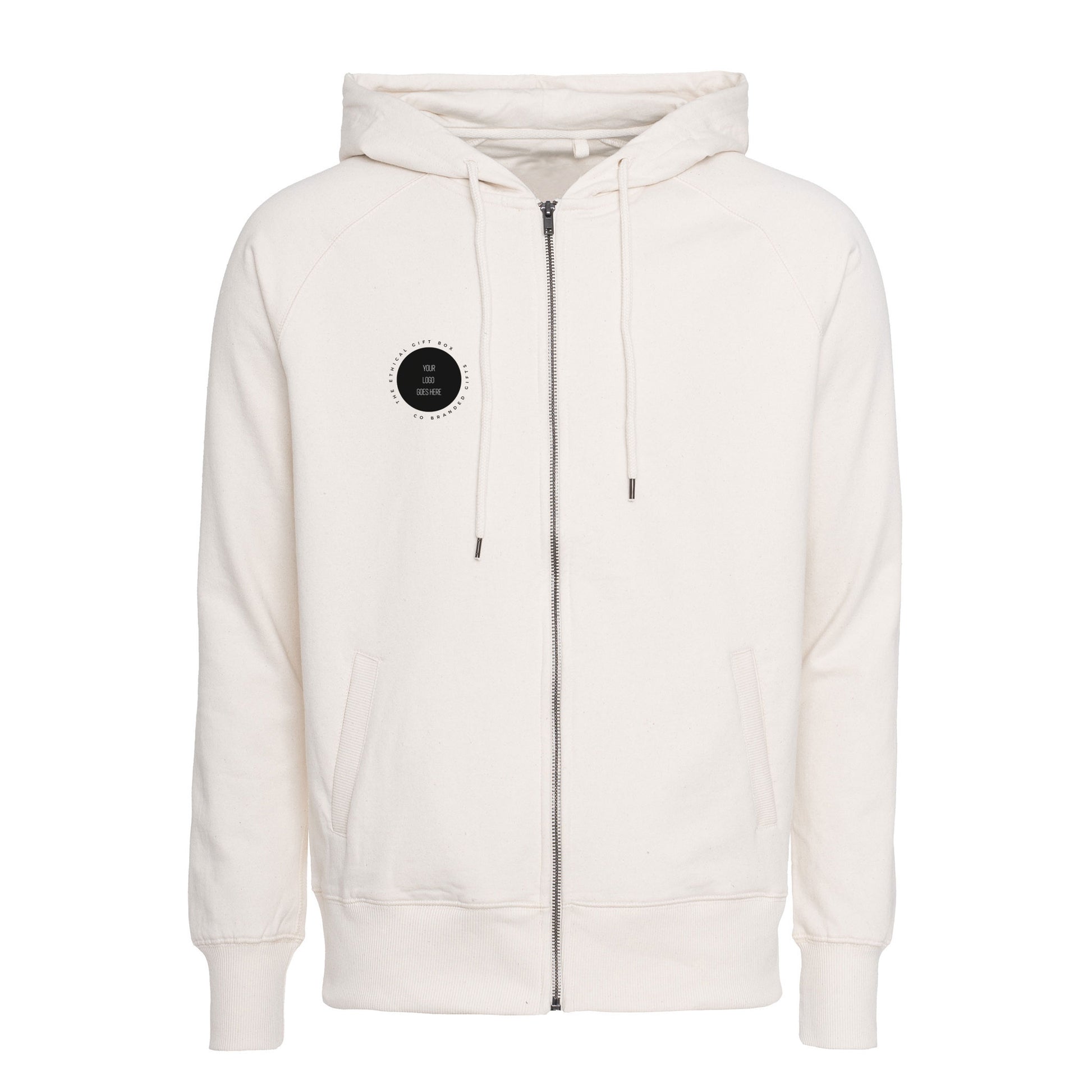 Pure Waste Unisex Hoodie w Zip Tops & Tees The Ethical Gift Box (DEV SITE)   