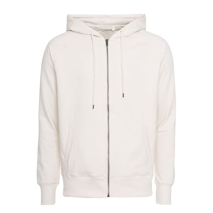 Pure Waste Unisex Hoodie w Zip Tops & Tees The Ethical Gift Box (DEV SITE) Ecru XXS 