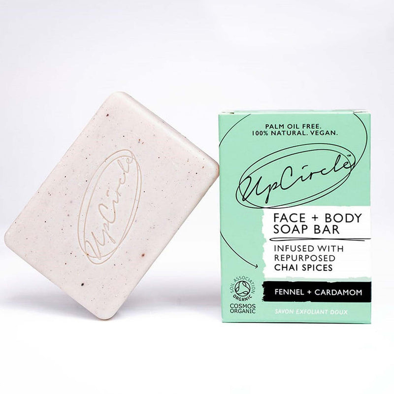 UpCircle Fennel & Cardamom Organic Soap (100g) Grab & Go UpCircle Beauty   