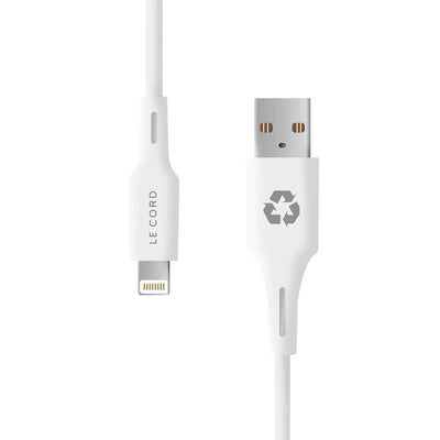 iPhone Lightning Cable 1.2 metre Tech The Ethical Gift Box (DEV SITE) Foggy Snow  