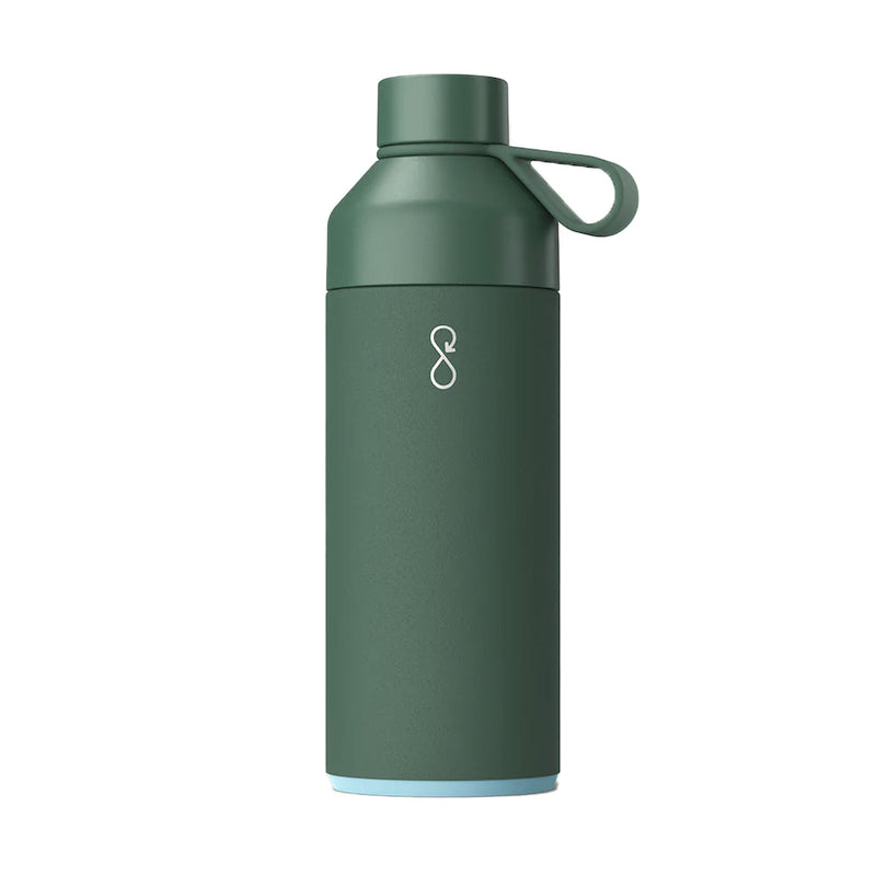 Big Ocean Bottle 1L Water Bottles & Flasks The Ethical Gift Box (DEV SITE) Forest Green  