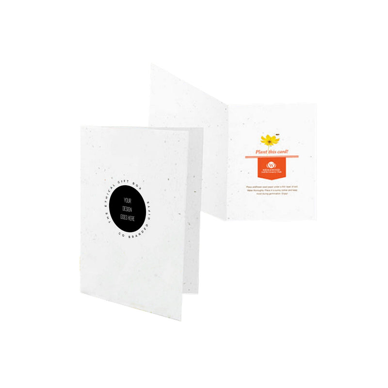 Seedpaper Greeting Card Packaging Inserts The Ethical Gift Box (DEV SITE)   