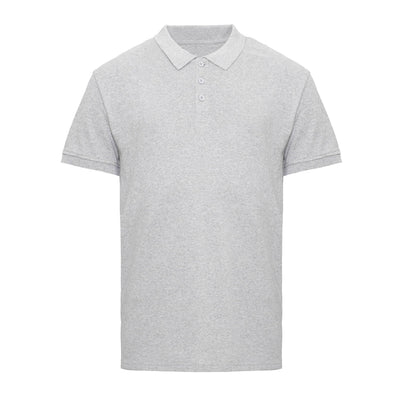 Pure Waste Mens Pique Polo Tops & Tees The Ethical Gift Box (DEV SITE) Grey Melange XS 