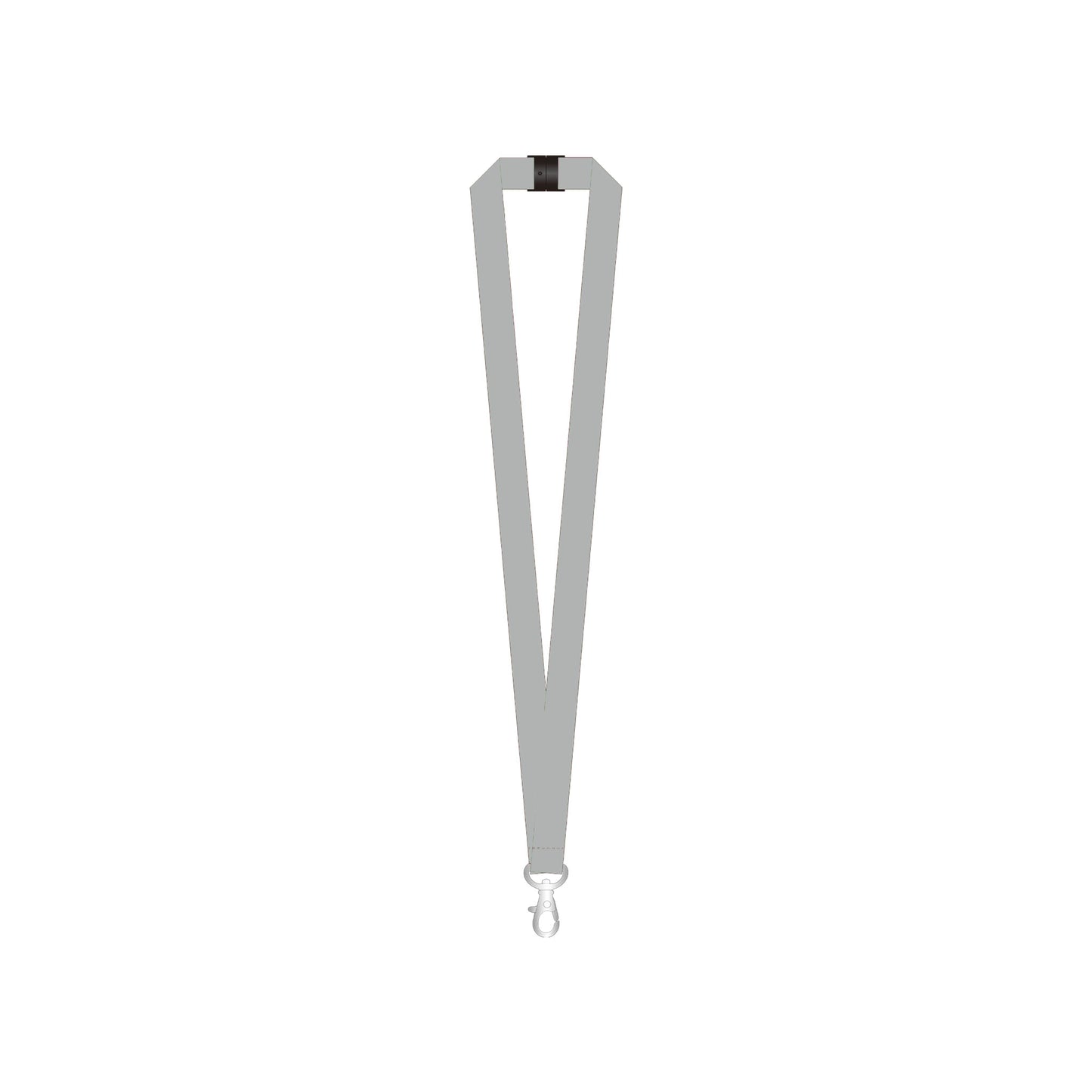 Custom Printed rPET Lanyard Promotional The Ethical Gift Box (DEV SITE) Grey  