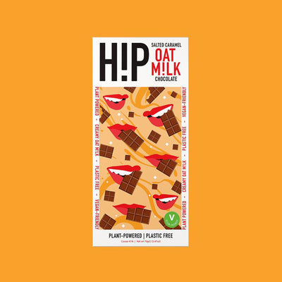 Salted Caramel Oat Milk Chocolate Bar 70g Confectionery The Ethical Gift Box (DEV SITE)   