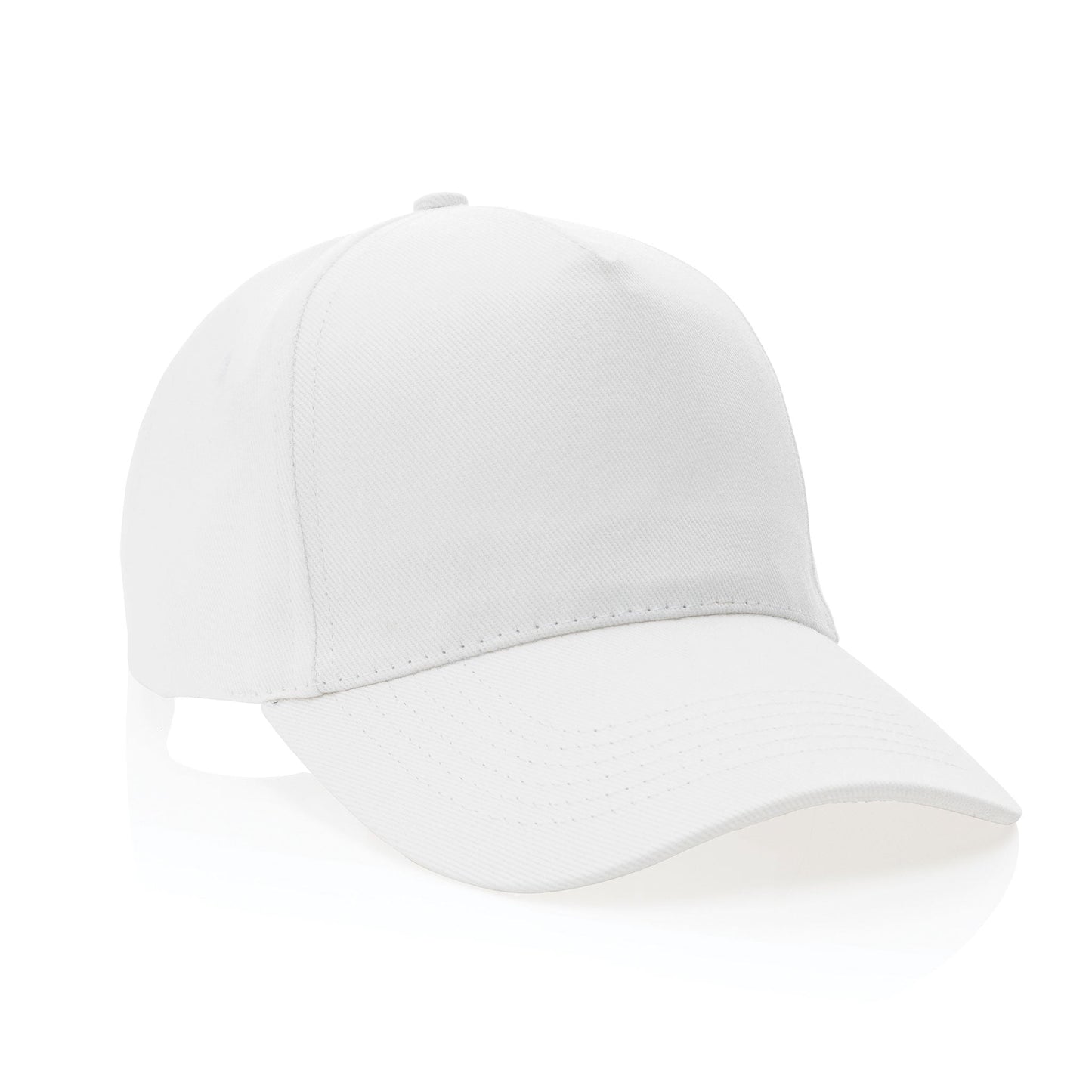 5 Panel Recycled Cotton Cap Headwear The Ethical Gift Box (DEV SITE) White  