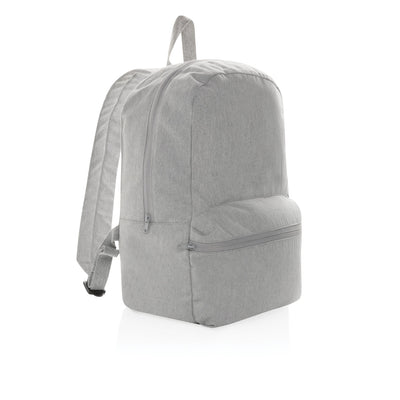 Recycled Canvas Undyed Backpack Bags The Ethical Gift Box (DEV SITE) Grey  