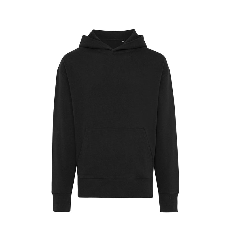 Recycled Cotton Relaxed Hoodie Tops & Tees The Ethical Gift Box (DEV SITE) Black XXS 
