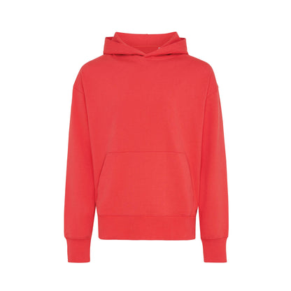 Recycled Cotton Relaxed Hoodie Tops & Tees The Ethical Gift Box (DEV SITE) Luscious Red XXS 