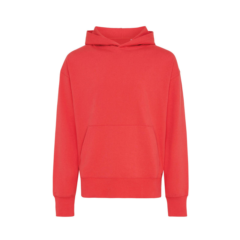 Recycled Cotton Relaxed Hoodie Tops & Tees The Ethical Gift Box (DEV SITE) Luscious Red XXS 