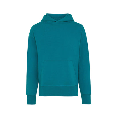 Recycled Cotton Relaxed Hoodie Tops & Tees The Ethical Gift Box (DEV SITE) Verdigris XXS 