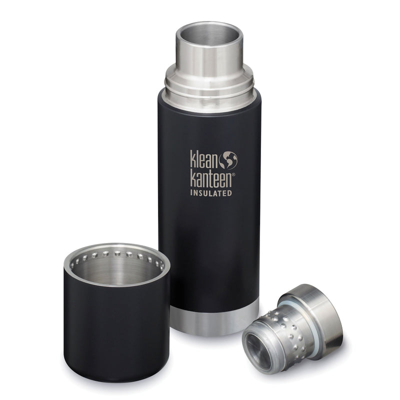 Klean Kanteen Insulated TKPro Flask 500ml Water Bottles & Flasks The Ethical Gift Box (DEV SITE) Black  