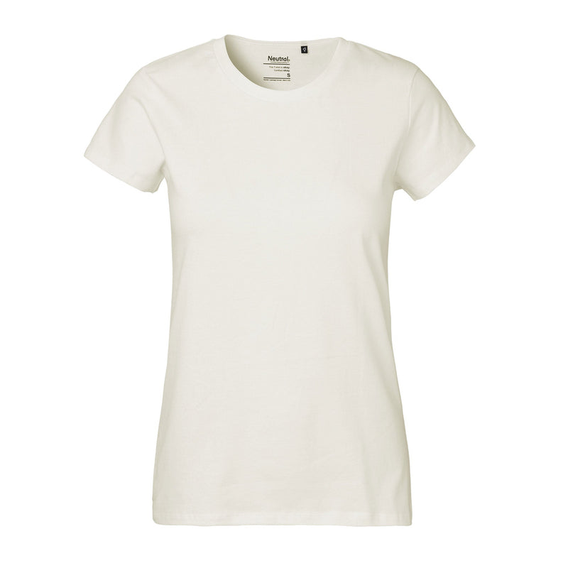 Womens Classic Organic Cotton T-Shirt Tops & Tees The Ethical Gift Box (DEV SITE) Nature XS 