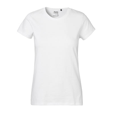Womens Classic Organic Cotton T-Shirt Tops & Tees The Ethical Gift Box (DEV SITE) White XS 
