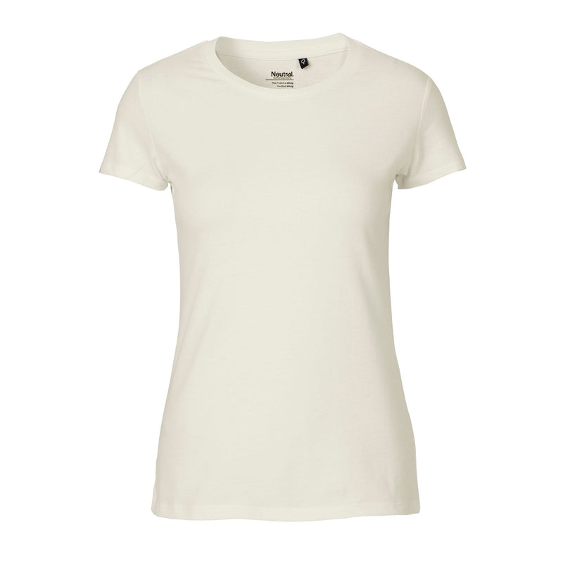Womens Fit Organic Cotton T-Shirt Tops & Tees The Ethical Gift Box (DEV SITE) Nature XS 