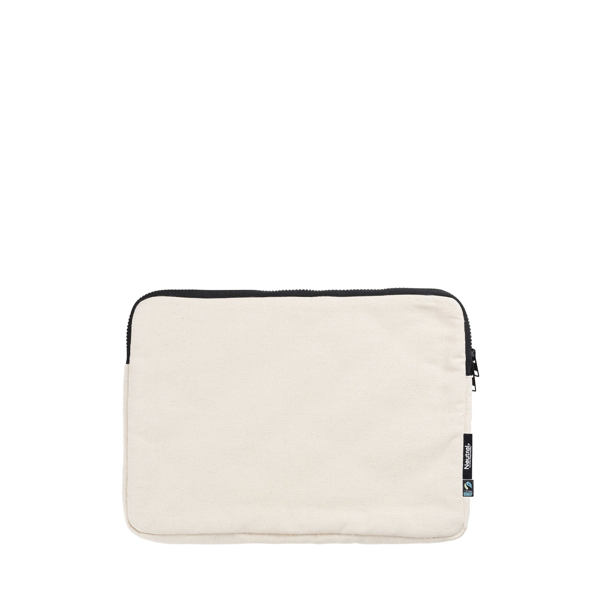 Organic Cotton Lap Top Bag 13" Bags The Ethical Gift Box (DEV SITE) Nature  