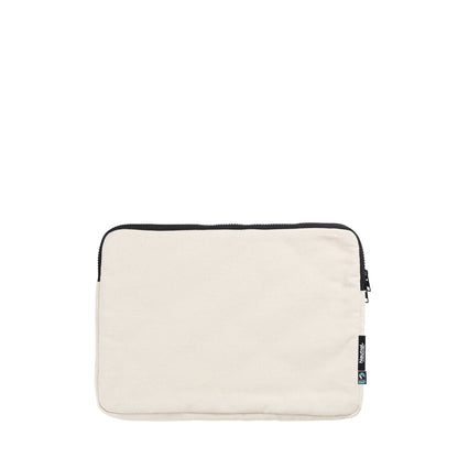 Organic Cotton Lap Top Bag 13" Bags The Ethical Gift Box (DEV SITE) Nature  