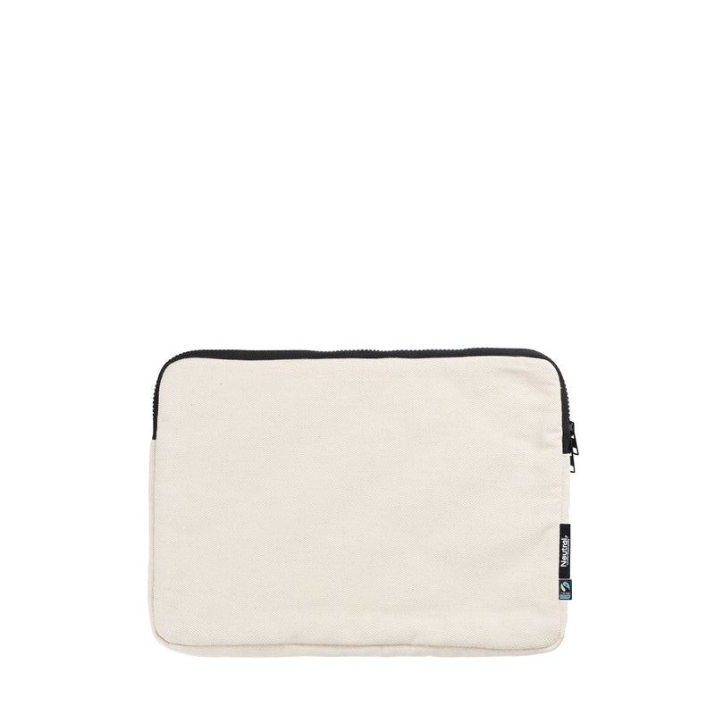 Organic Cotton Lap Top Bag 13" Bags The Ethical Gift Box (DEV SITE) Nature  