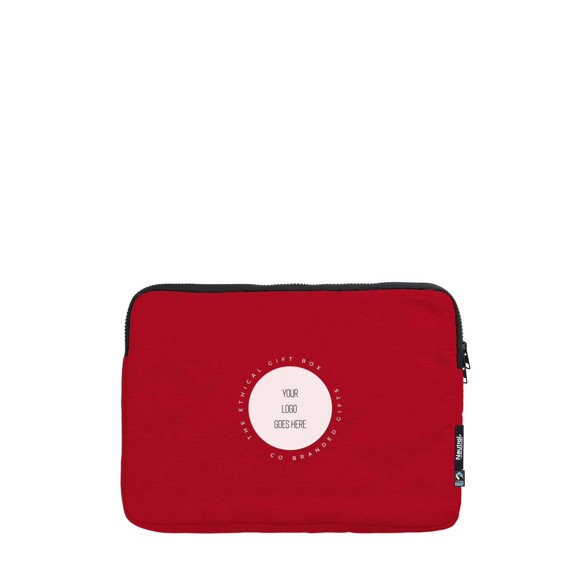 Organic Cotton Lap Top Bag 13" Bags The Ethical Gift Box (DEV SITE)   