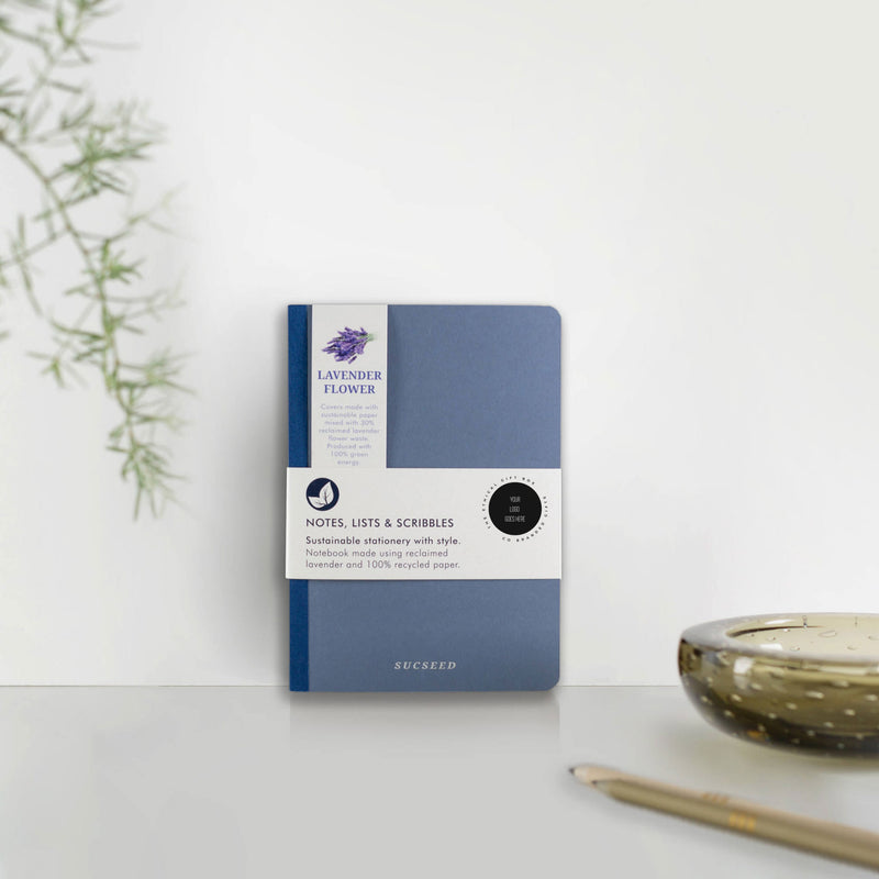 Recycled Sucseed A6 Notebook - Lined Notebooks & Pens The Ethical Gift Box (DEV SITE)   